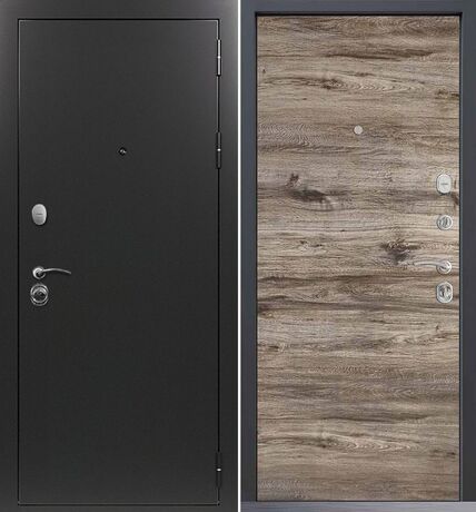 Входная дверь Command Doors Патриот графит 00 Дуб Бомонт
